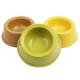 Durable Plastic Pet Food Bowls With Biodegradable Eco Plant  Fiber Material