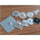 30mm Aluminum Metal Stainless Steel Self Locking Washer For Fixing Rock Wool With Weld Pins