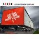 Flexible P3mm Outdoor LED Advertising Screen With Wide Viewing Angle