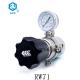 Back Pressure Safety Valve Single Stage Stainless Steel With 1/4NPT Female Thread