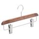 Luxury  high quality beech wood pants hanger with retro color