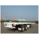 2 axle 40ft  40 tons Flatbed trailer in truck trailer | CIMC VEHICLE