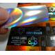 10ml Vial Laser Adhesive Labels Hologram Sticker vial Package Custom Waterproof