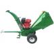 Gasoline Engine Wood Chipper Shredder 5 Inches Chipping Capacity With 2 Cutting Knives