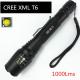 2*18650 Rechargeable CREE XML T6 LED Flashlight 5 Files Powerful Zoom LED Outdoor Lamp Lanterna