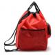 210D Polyester Foldable Reusable Shopping Bags With Pull String Closure