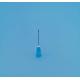 Blue Grey Disposable Syringe Needles Side Hole Out Diameter 1.8mm 15G