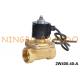 Fountain Waterproof IP68 Brass Solenoid Valve 1 1/2'' 12V 24V 110V 220V
