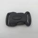 Customized Luggage 38mm Side Release Buckle Nylon Webbing Plastic Black Buckle