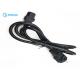 Black Schuko Plug European Power Cord To IEC C13 VDE With 3*1.5mm2 Cable