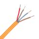 Fire Retardant Cable BS 6387 2 Core 2.5mm Fire Alarm Cable with Drain Wire 1/0.5tc mm