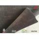Brown Headboards Minky Plush Fabric Embossed ROHS / SGS Certificated