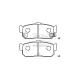 2.5 Pound Bmw Brake Pad Set / Bmw Front Brake Pad Set Wear Sensor Included OE Number 34 11 6 761 244
