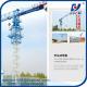 Top Slewing QTZ80-PT5515 Flat Top Kind of Tower Cranes Without Head