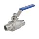 Full Bore 2PC Male Threaded Ball Valve Stainless Steel 304 316 1000wog PN1.0-32.0MPa
