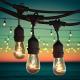 120lm Customized Color Led Hanging Lights Waterproof Outdoor Light String With Bulbs