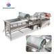 1000KG/H Automatic eddy current washing machine Fruit and vegetable vortex bubble cleaning vibration drainer