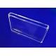 Transparent Glass Quartz Urn , Technical Glass Products Hardware Anti Corrosion