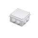 IP65 ABS Wall Mounted Electrical Junction Box 100x100x70mm With Knockouts Stopper