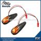 Motorcycle LED Front Decorative Light Snake Shell Front Light Turn Signal