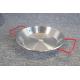 Kitchen fried cooking tool  20cm spanish seafood pasta paella pan non-stick flat frying pan saucepan