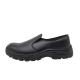 Classic Design Casual Safety Shoes , Ladies Black Work Shoes Size Customized