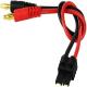 Heatproof Practical TRX Charger Lead , Tinned Copper Balance Charger Cable