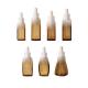PETG thick walled essential oil dropper bottle with 0.05MPa sealing certification, light transmittance ≥ 90%, supports silk screen printing/hot stamping“