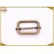 Antique Brass Metal Loops Hardware , Pet Metal Collar Buckles For Bags Accessories