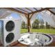 UKAS Air To Water Heat Pump Jacuzzi Swimming Pool Work With Outdoor 2 People Hot Tub