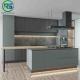 Modern Aluminum Cabinet with Fluorocarbon Spraying And Black Aluminum Cabinet System