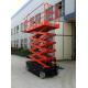 ASE0810 Pure Electric Outdoor Scissor Lift 8000mm Max Platform Height Heavy Duty