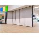 Mobile Acoustic Hotel Fabric Folding Partition Walls For Function Hall