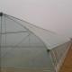 Steel Frame Polyethylene Film Singlespan Greenhouse For Agriculture Farming