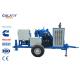 Blue Color 103hp Underground Cable Pulling Equipment