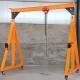 Aluminum Mobile Gantry Crane Span 3m-10m Hoist Trolley