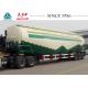 Big Capacity Cement Powder Tankers W Type 3 Axles High Loading / Unloading Efficiency