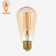 Filament LED Edison Lamp ST64 E27 Antique LED Bulb Light 8W 64*142mm