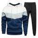 Hooded Men'S Sports Track Suits Sportswear Track 100% Polyester Fleece Fabric