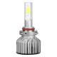 9 - 32V H10 COB LED Car Headlight Bulbs 30w 6000LM Super Waterproof IP68
