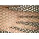 Plain Expanded Metal Sheet , Diamond Steel Mesh Sheet Customized Size