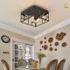 American Country Retro Bedroom Dining Room Balcony Ceiling Light