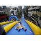 Custom Blue Giant Inflatable Water Slide City Street Event Long Life Span