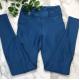 Breathable Horse Riding Pants With Pocket Blue Equestrian Brushed
