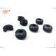 Black Good Shock Protection Food Grade Silicone Rubber Grommet for Cable