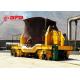 Steel Ladle Towable Material Transfer Carts 15T Load