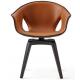 Designer dining chair living room fiberglass swivel Ginger Chair