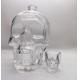 3000ML Large Alcohol Bottle glass crystal skull decanter For Vodka