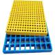 Red Mesh FRP Floor Grating Customized Metal Smelting Grp Panels