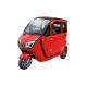ABS Engineering Plastic 1500W Passenger Electric Tricycle